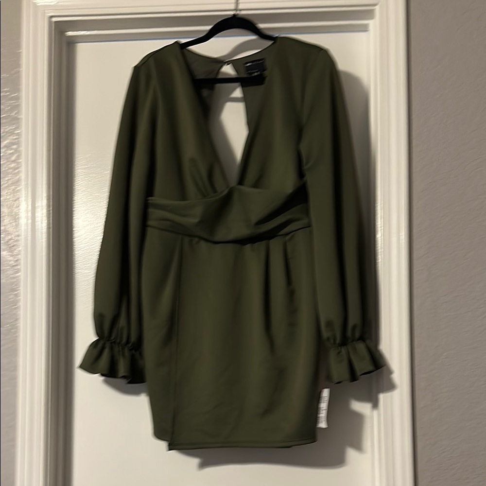 ASOS Design  Green Dress size 10 new with tags